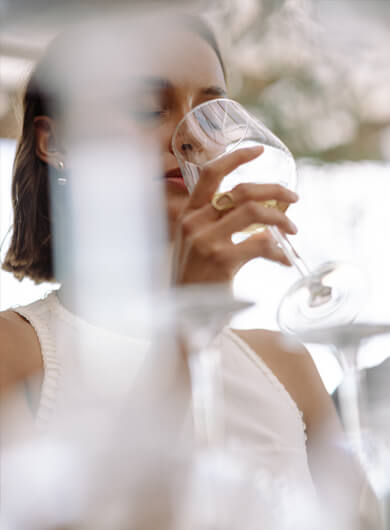 Zakynthos hotel woman drinking